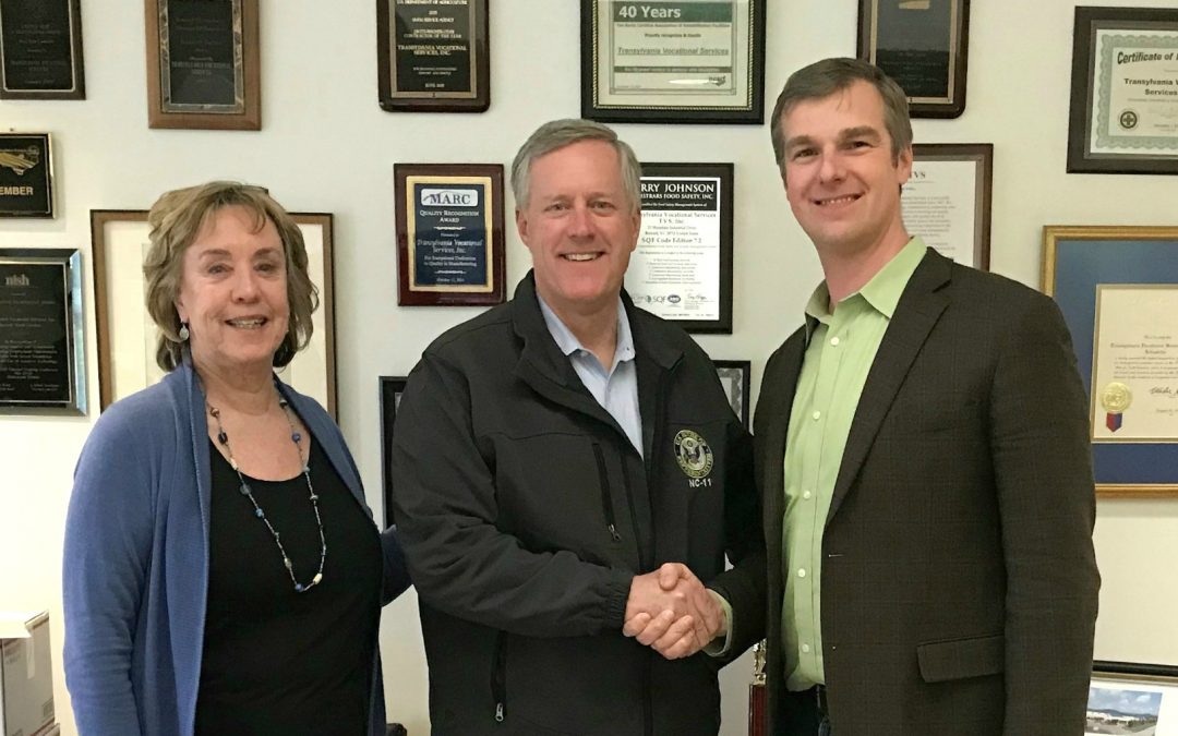 Congressman Mark Meadows Visits TVS