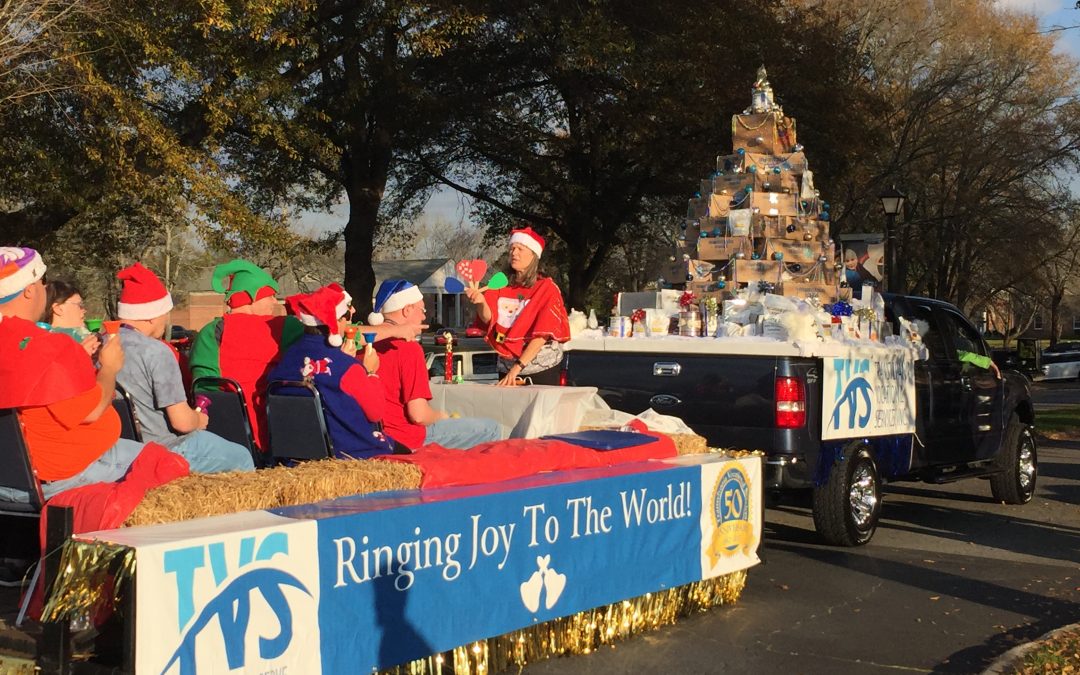 TVS Receives First Place for Float in Brevard Christmas Parade