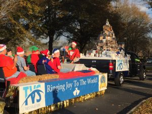 TVS Receives First Place for Float in Brevard Christmas Parade