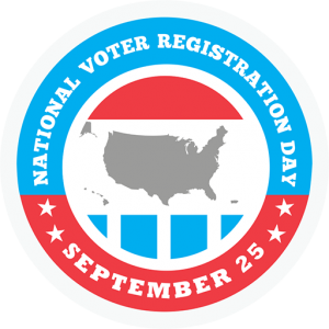 Support National Voter Registration Day!