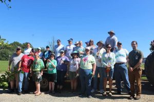 TVS team tours Gaia Herbs farm